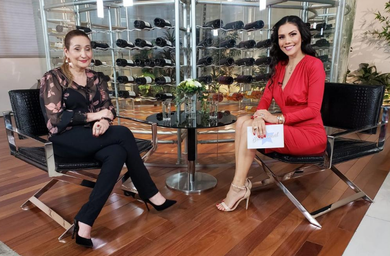 Sonia Abrão e Daniela Albuquerque