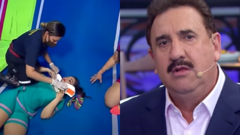 Milene Pavorô sofre acidente e precisa ser socorrida às pressas em quadro do Ratinho