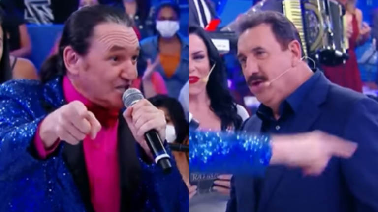 Ratinho explode com Marquito e joga podre na cara do humorista: “Sai, satanás”