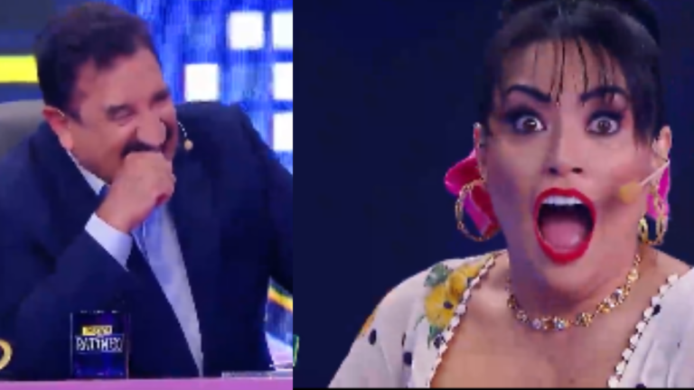 Ratinho lê cantada para Milene Pavorô ao vivo e assistente se choca: “Vem desencalhar comigo”