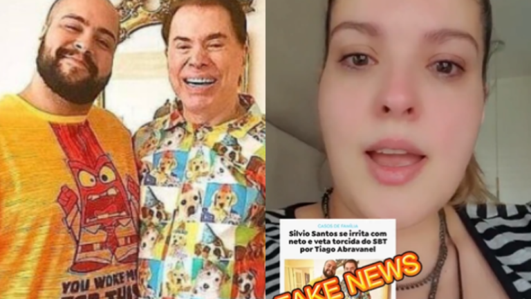 Irmã de Tiago Abravanel diz que irritação de Silvio Santos é mentira: “Notícia fake”