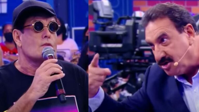 Ratinho perde a paciência com piadas de Sérgio Mallandro e ameaça: “Vou te meter o braço”