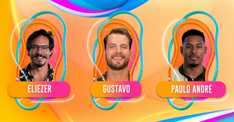 Enquete Paredão BBB22: Eliezer x Gustavo x Paulo André; quem deve sair?
