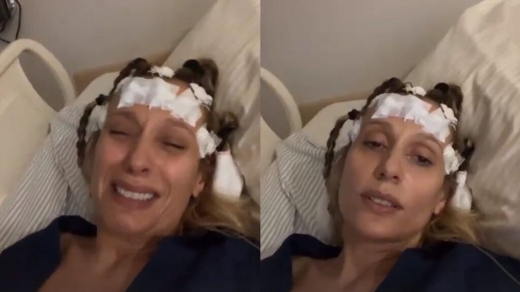 Luisa Mell passa mal