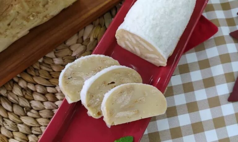 Receita de Salame de Chocolate Branco da Ana Maria Braga no Mais Você, 13/05/2022
