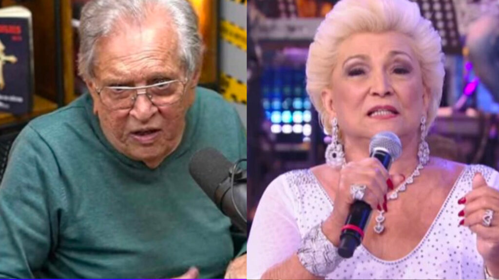 Carlos Alberto de Nóbrega e Hebe Camargo