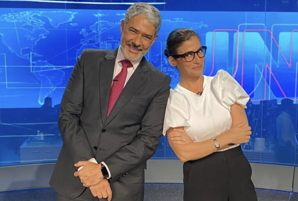 William Bonner e Renata Vasconcellos
