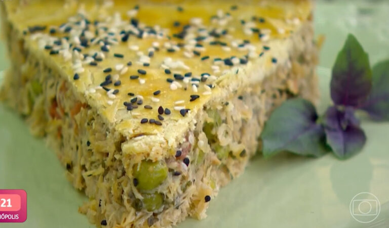Receita de Empadão de Frango da Ana Maria Braga no Mais Você, 17/08/2022