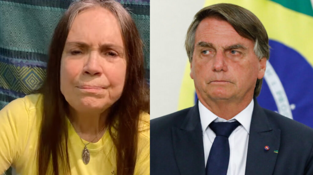 Regina Duarte defende Bolsonaro em vídeo