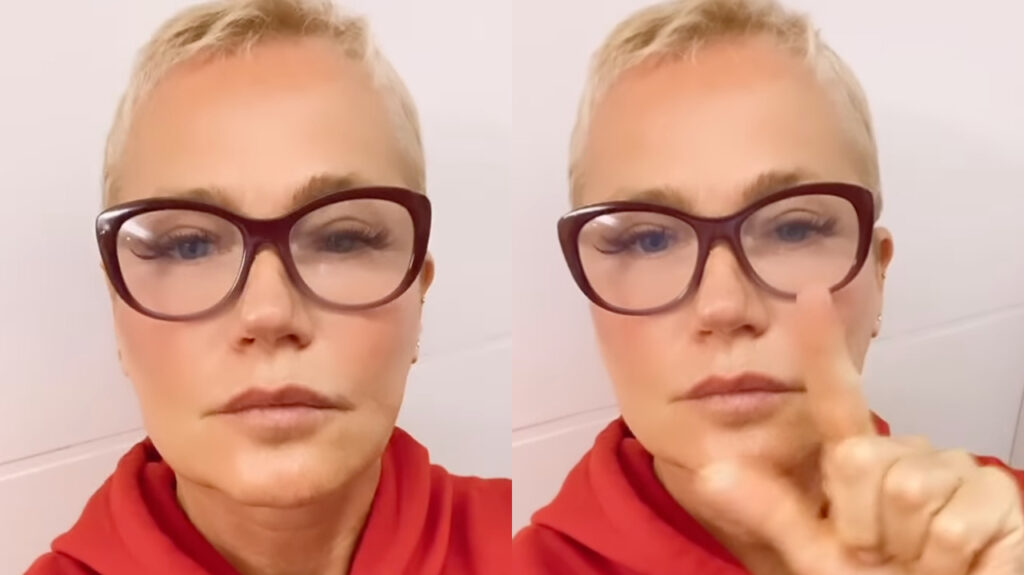 Xuxa declara voto para presidente