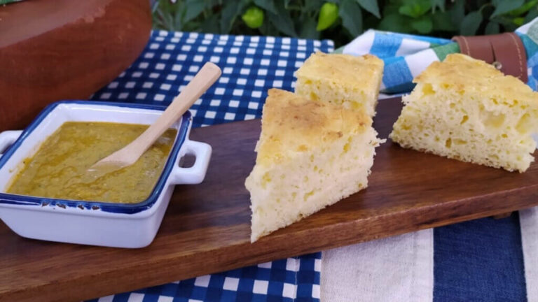 Receita de Bolo Salgado de Queijo da Ana Maria Braga no Mais Você, 12/09/2022