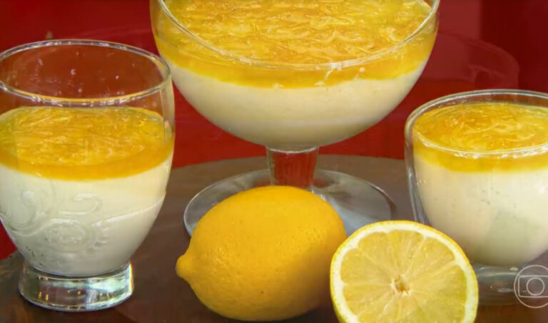 Receita de Mousse de limão com leite em pó da Ana Maria Braga no Mais Você, 15/09/2022