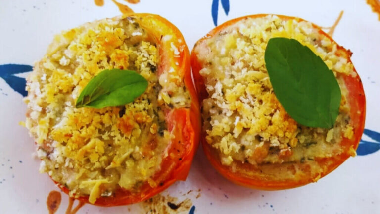 Receita de Tomate recheado com linguiça e queijo da Ana Maria Braga no Mais Você, 28/09/2022