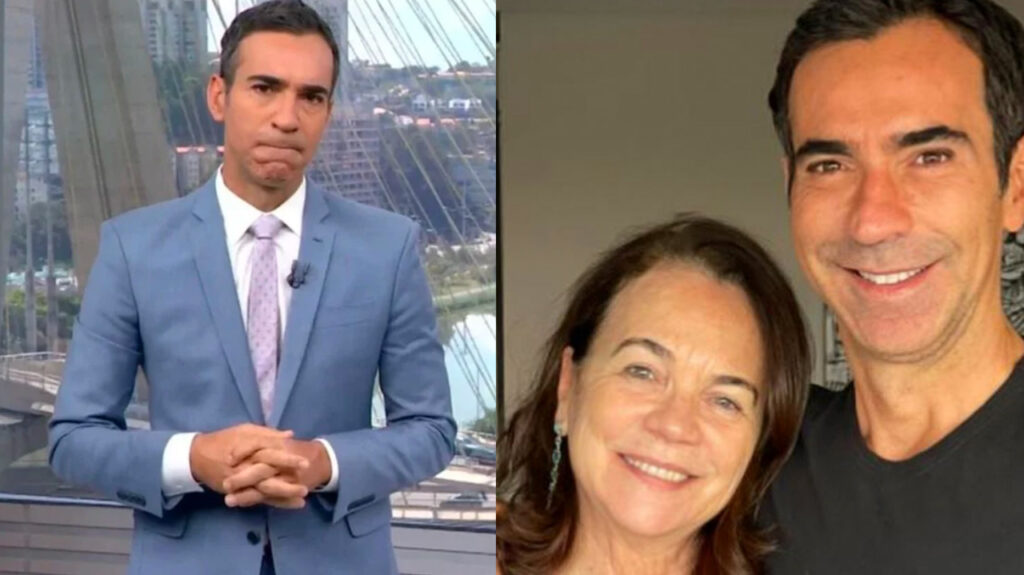 César Tralli faz desabafo sobre morte da mãe