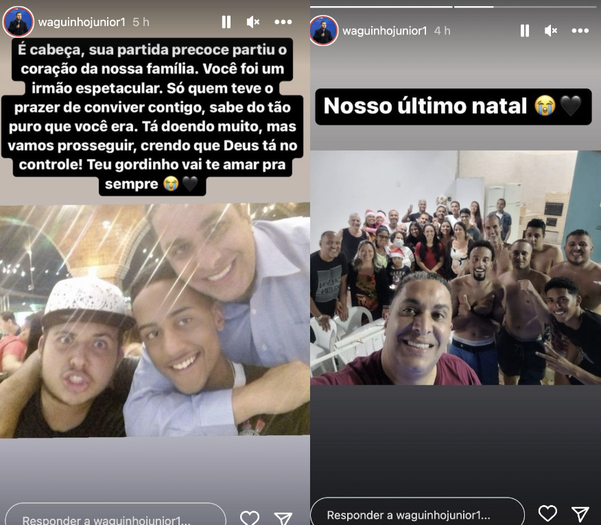 Morre filho de Waguinho