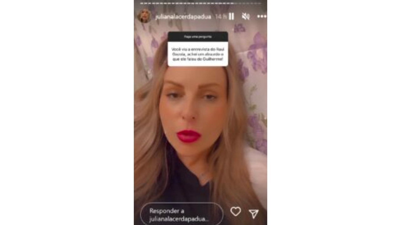 Viúva de Guilherme de Pádua debocha