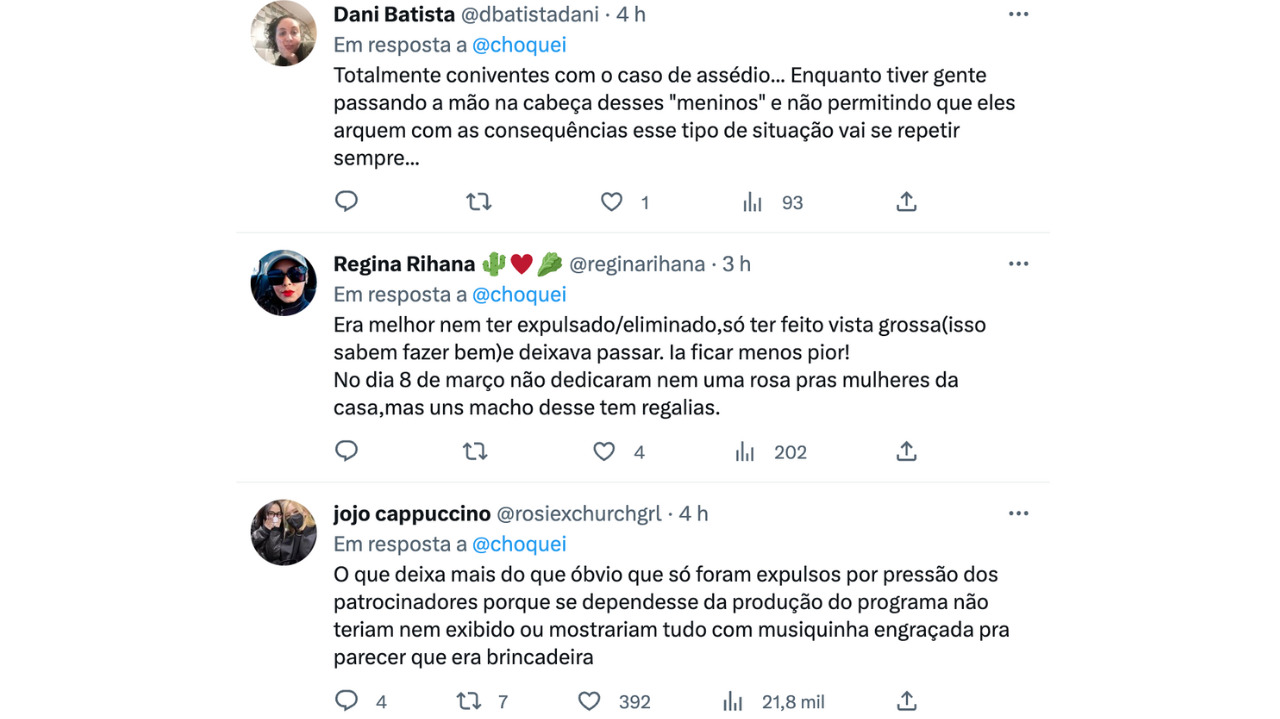Internautas detonam atitude do BBB 23