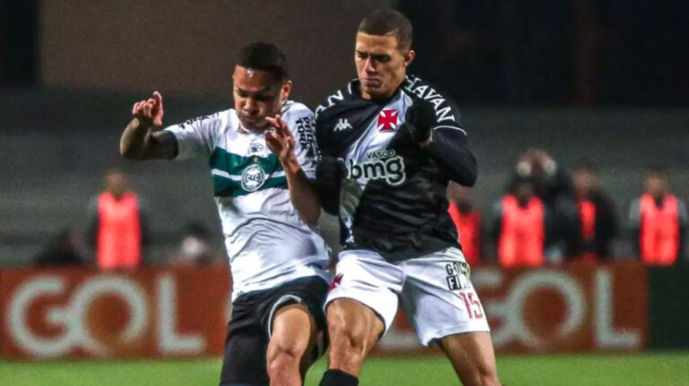 Coritiba x Vasco ao vivo: Onde assistir na TV e online pelo Brasileirão 2023