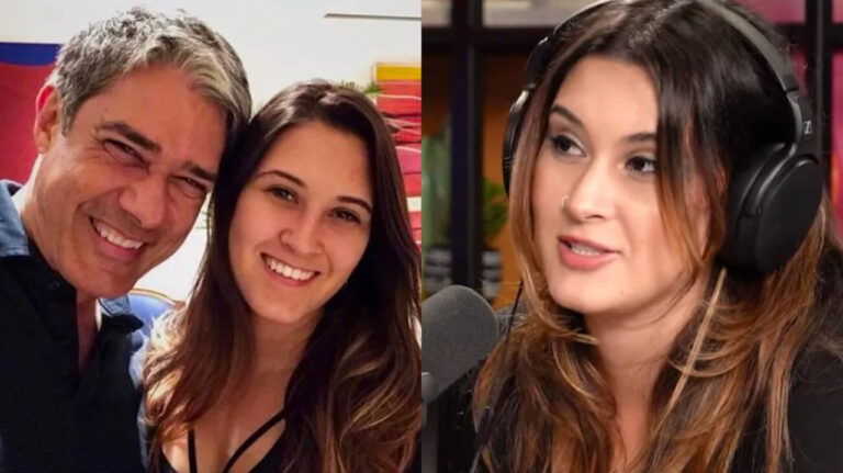 Filha de William Bonner abre o jogo após boatos de namoro com melhor amiga: “Medo”