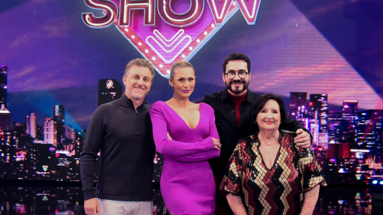 Mamãe é um Show no Domingão com Huck