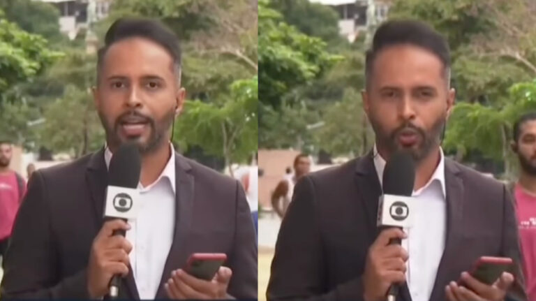 Repórter da Globo desabafa após ser interrompido por militares ao vivo: “Gritando”