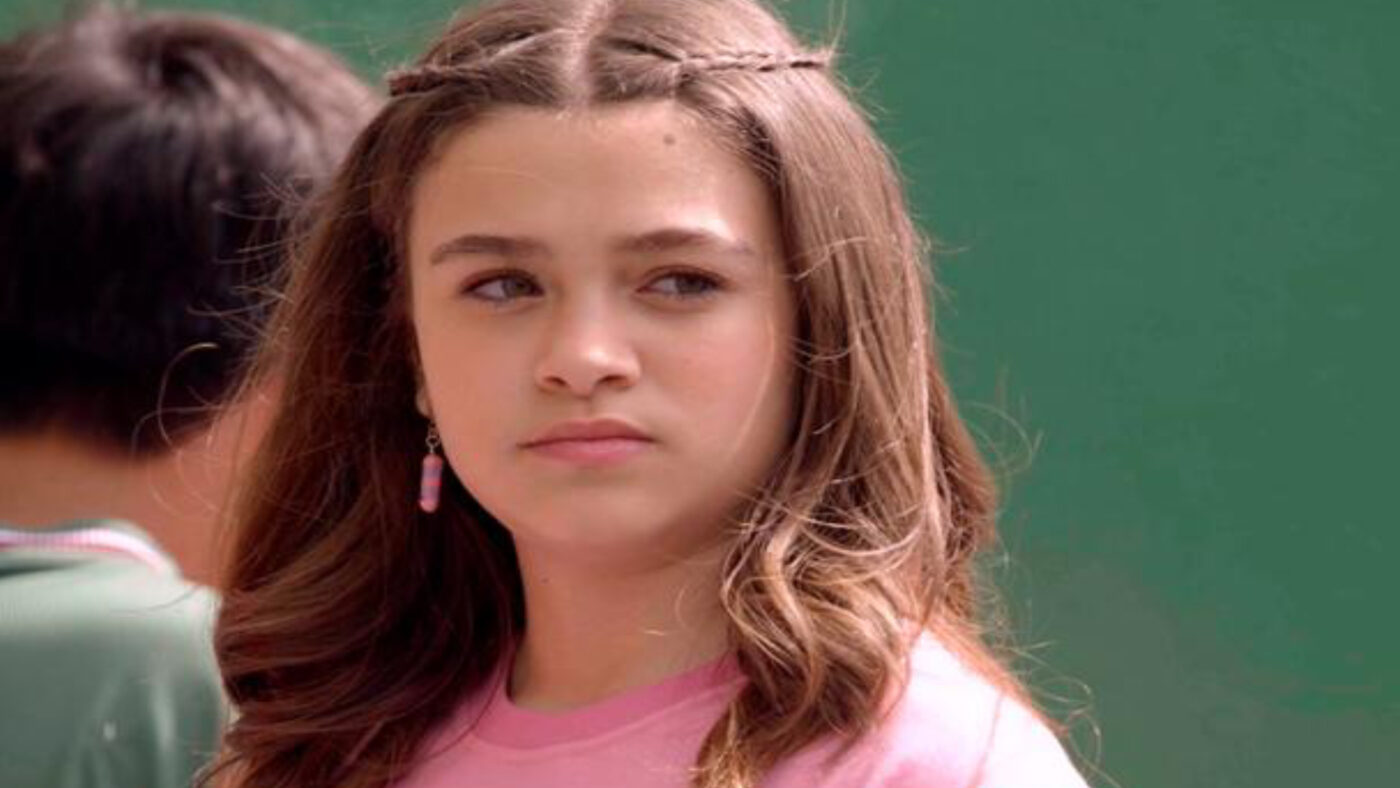 Novela A Infância de Romeu e Julieta Julieta