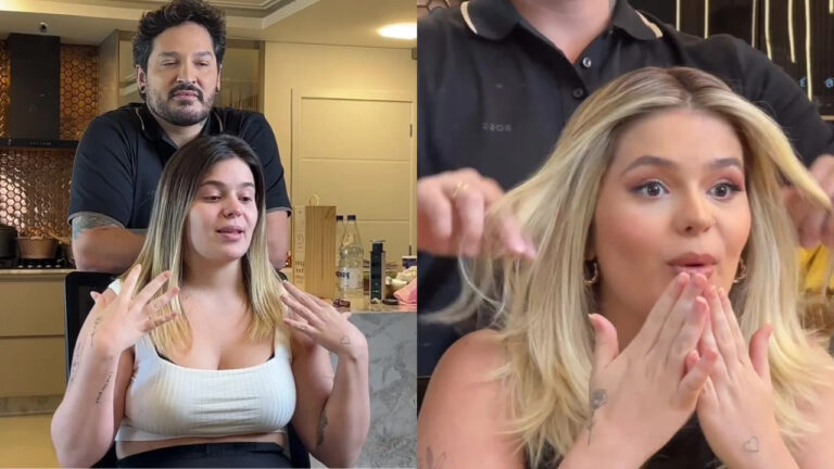 Vida nova, Viih Tube se emociona após transformação no cabelo