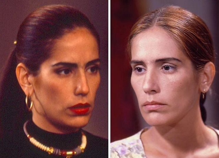Glória Pires comemora retorno de “Mulheres de Areia”: “Novelão de volta”