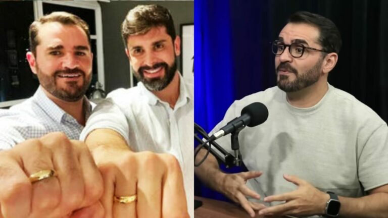 Jornalista da Globo revela reação do pai ao seu casamento com outro homem