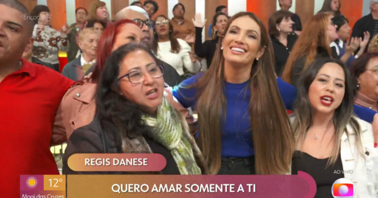 Patrícia Poeta recebe críticas por “Encontro” ‘gospel’