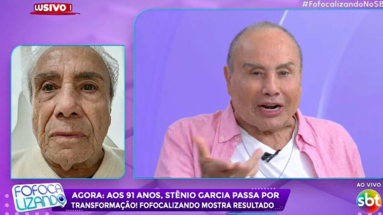 Transformação Stênio Garcia Fofocalizando