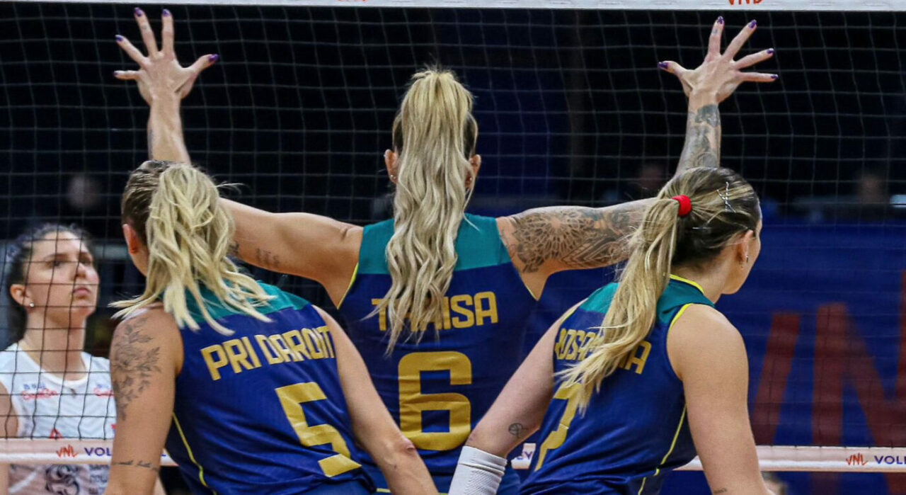 Brasil jogo vôlei feminino