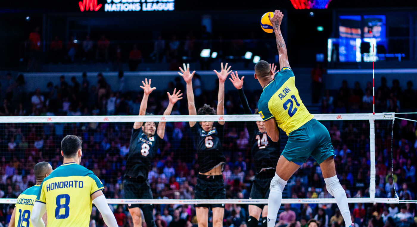 Seleção brasileira vôlei Alan