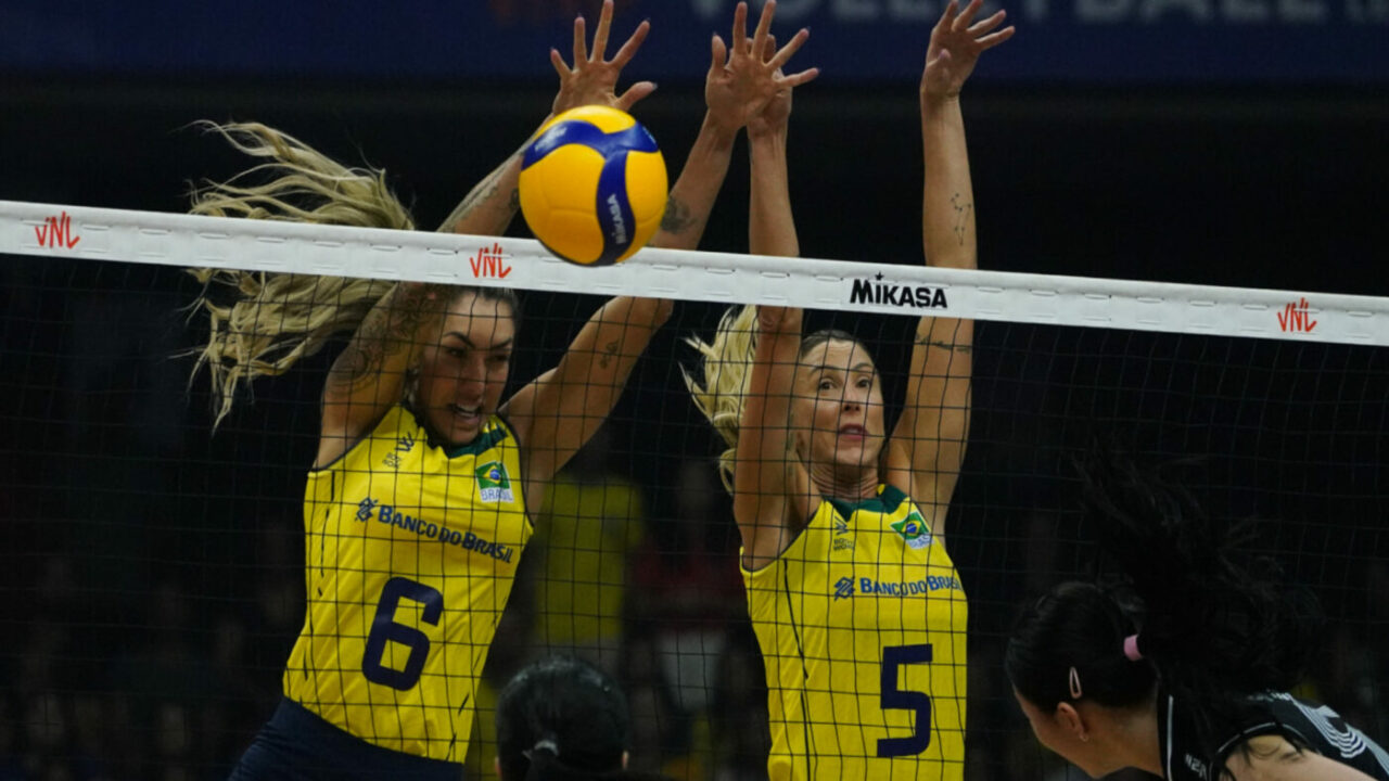 Thaísa e Pri Daroit por jogo do Brasil