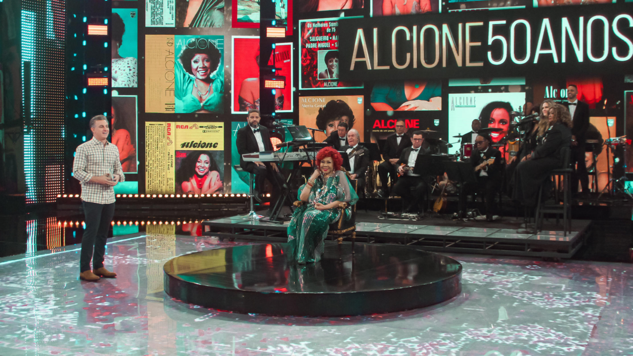 Alcione no Domingão com Huck