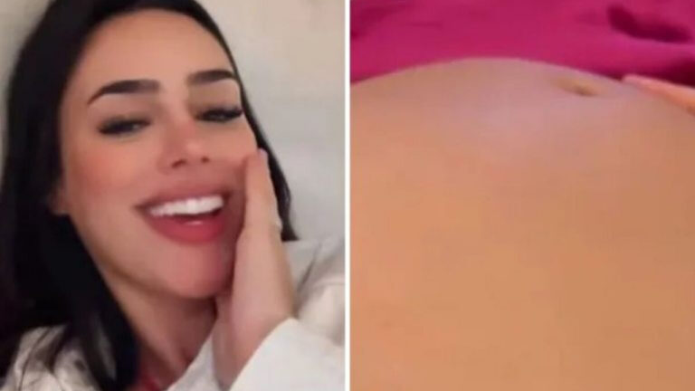 Bruna Biancardi comenta problema de saúde e mostra a barriguinha