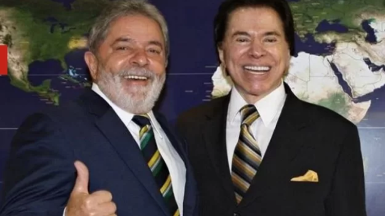Lula conversa com Silvio Santos por telefone em encontro com filhas do apresentador