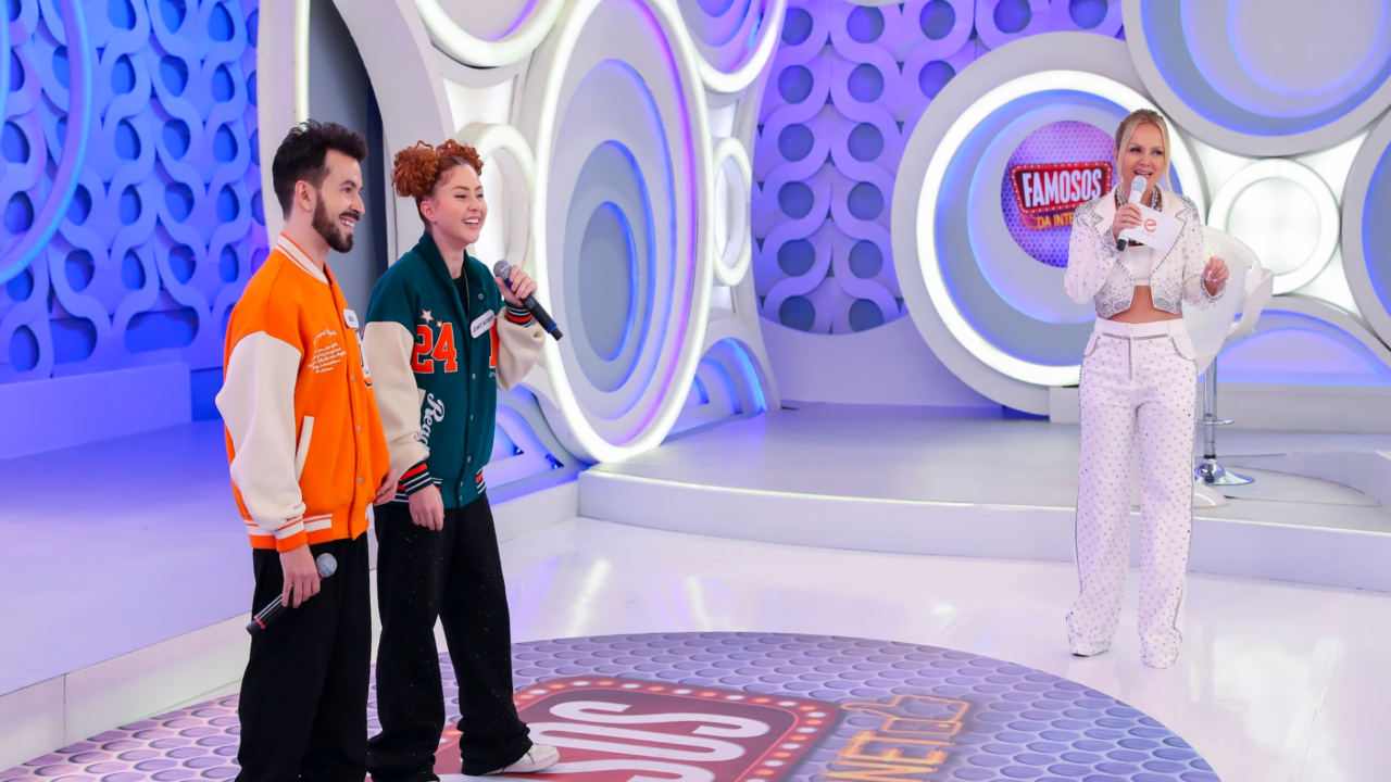 Famosos da Internet programa Eliana 30 de julho
