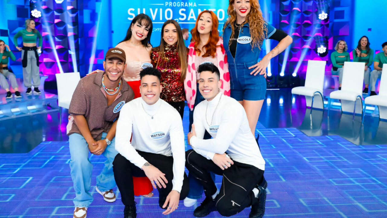 Influenciadores no Programa Silvio Santos