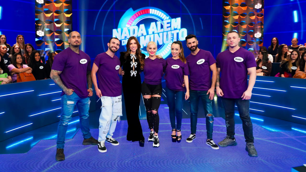 Nada Além de 1 Minuto no Programa Silvio Santos 09 de julho