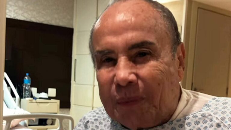 Stênio Garcia recebe alta após seis dias internado com septicemia