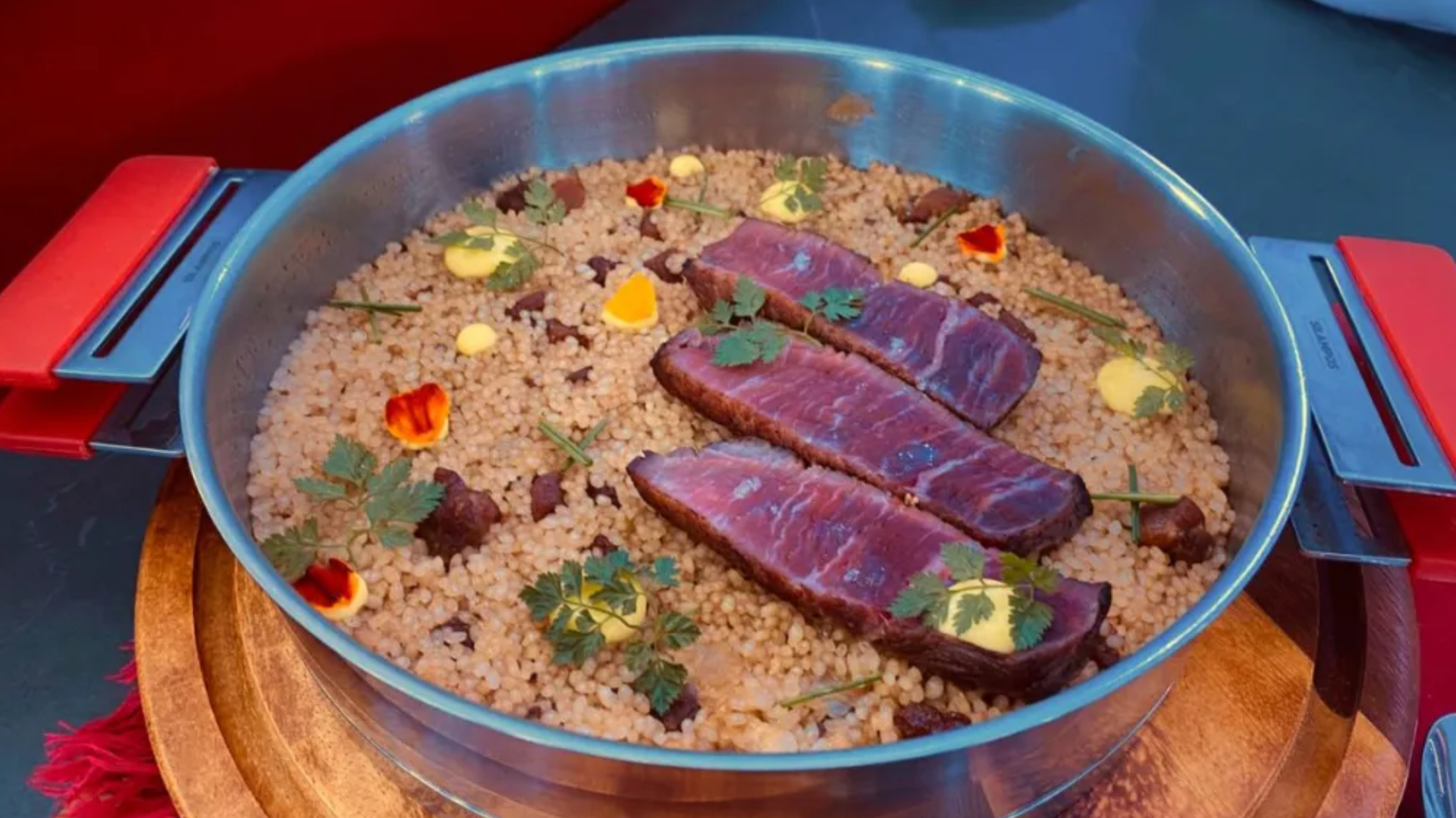 Arroz de porco caipira no Mais Você