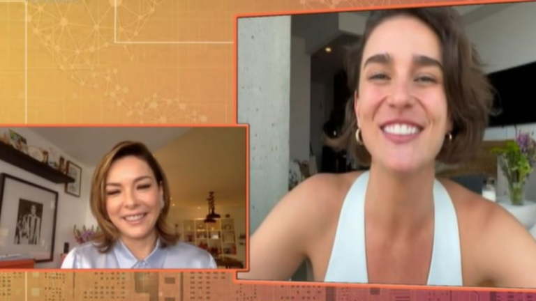 Regiane Alves recebe carinho de sua parceira em Vai na Fé no Encontro: “Era pra ser”