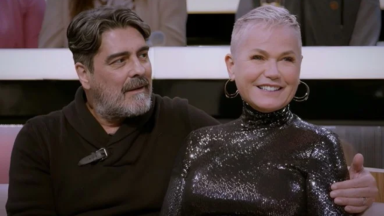 Xuxa abre o jogo sobre intimidade na cama com Junno Andrade
