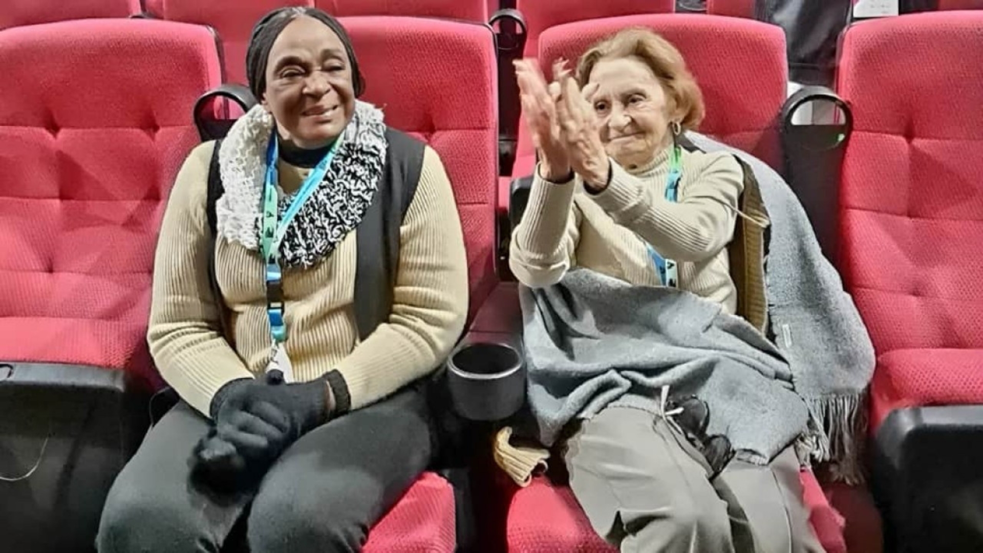 Laura Cardoso com Léa Garcia