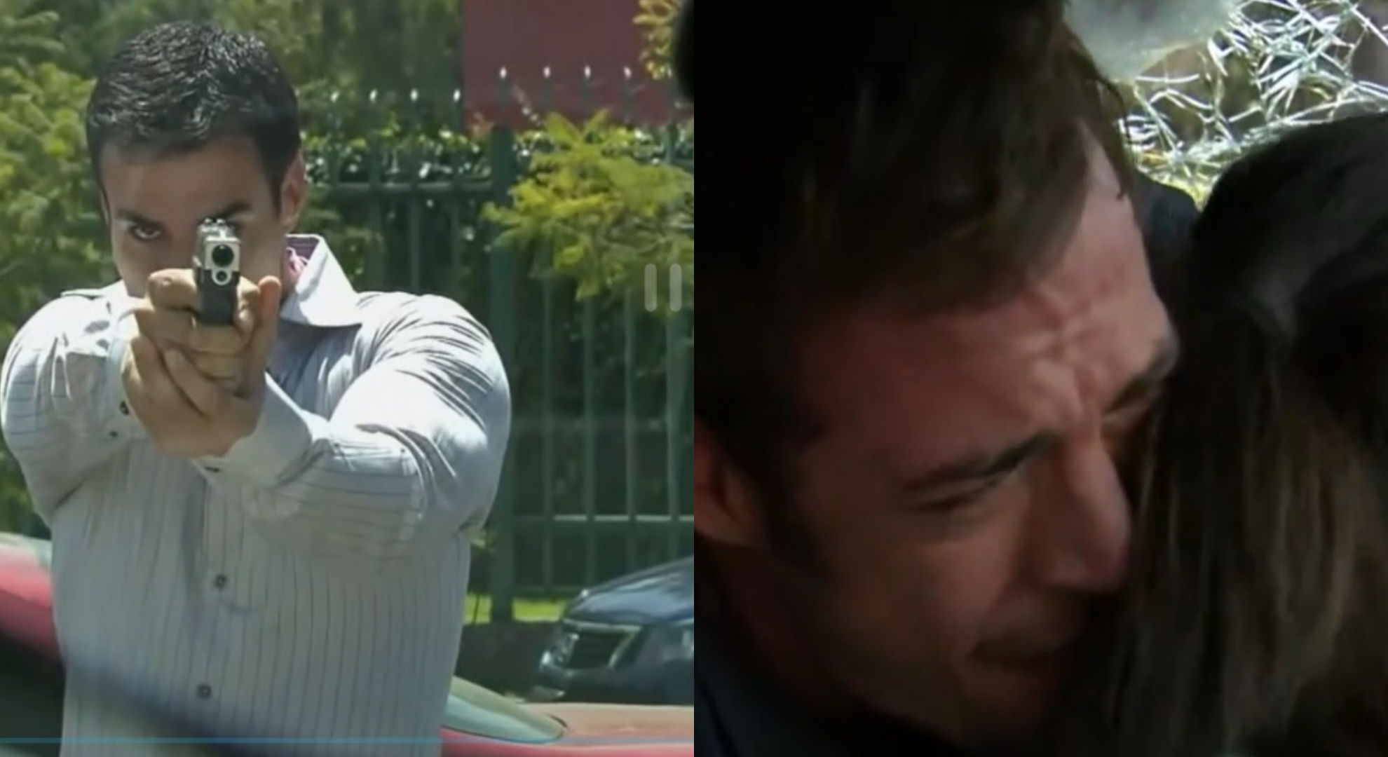 Bruno metralha Alessandro em Sortilégio