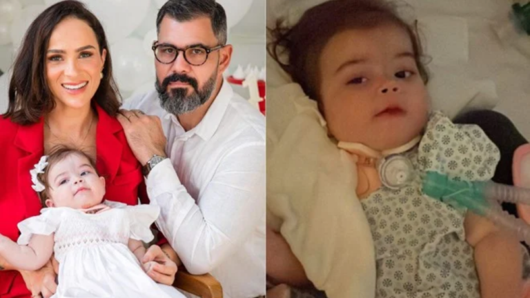 Filha de Juliano Cazarré passa por nova cirurgia e tem estado de saúde revelado