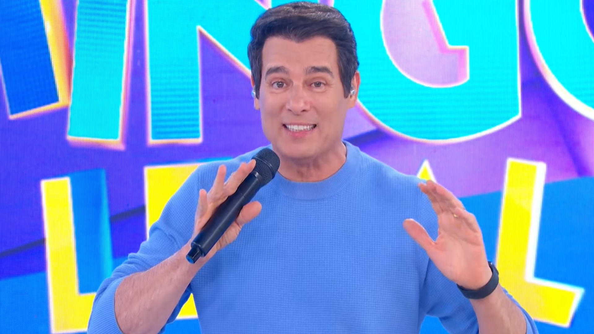 Celso Portiolli no Domingo Legal