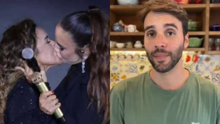 Marido de Ivete Sangalo se pronuncia sobre beijo da cantora em Daniela Mercury