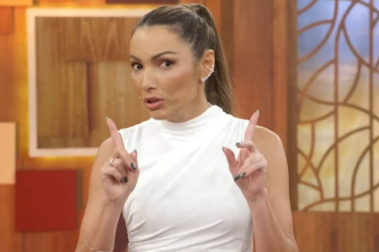 Apresentadora Patrícia Poeta comunica sua saída do ‘Encontro’ ao vivo